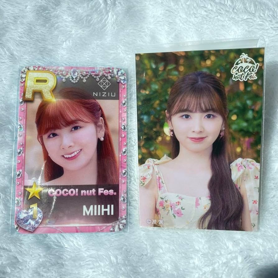 Amazon.co.jp: NiziU リアルカード SSJYP ミイヒ : パソコン・周辺機器