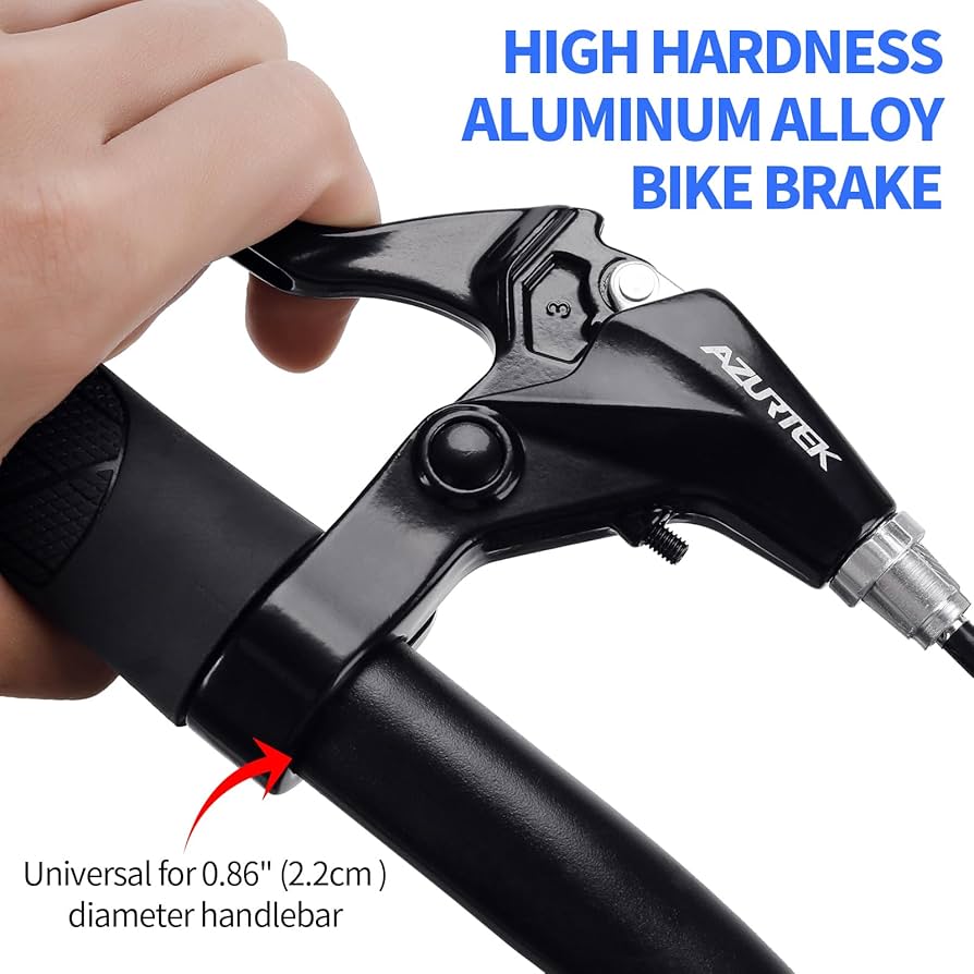 Amazon.com : RUJOI Bike Brake Lever Set, 1 Pair Aluminum Alloy