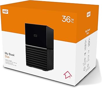Amazon.com: WD 36TB My Book Duo Desktop RAID External Hard Drive