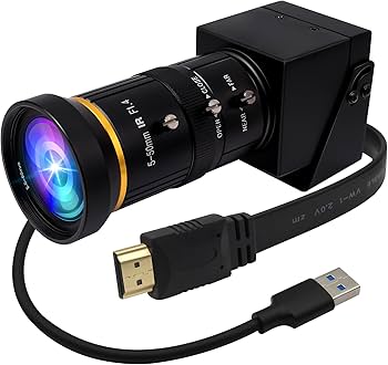 Amazon.co.jp: ELP 4K 60fps HDMI USBカメラ手動ズームウェブカメラ 4K