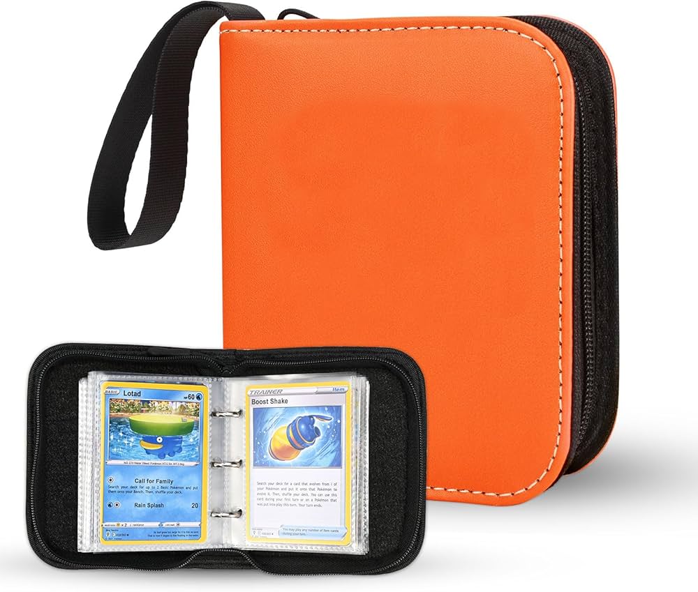 Amazon.co.jp: Linkinbot 2ポケット トレーディングカードバインダー