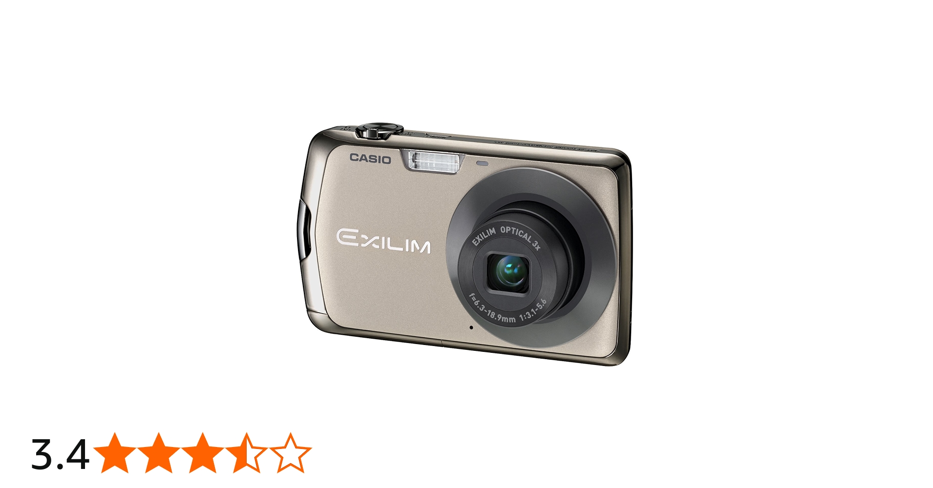 Amazon | CASIO デジタルカメラ EXILIM EX-Z330 ゴールド EX-Z330GD