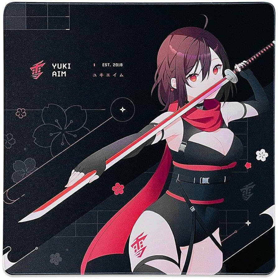 Amazon.co.jp: yukiaim mouse pad 2023 黒 L ユキエイム : パソコン
