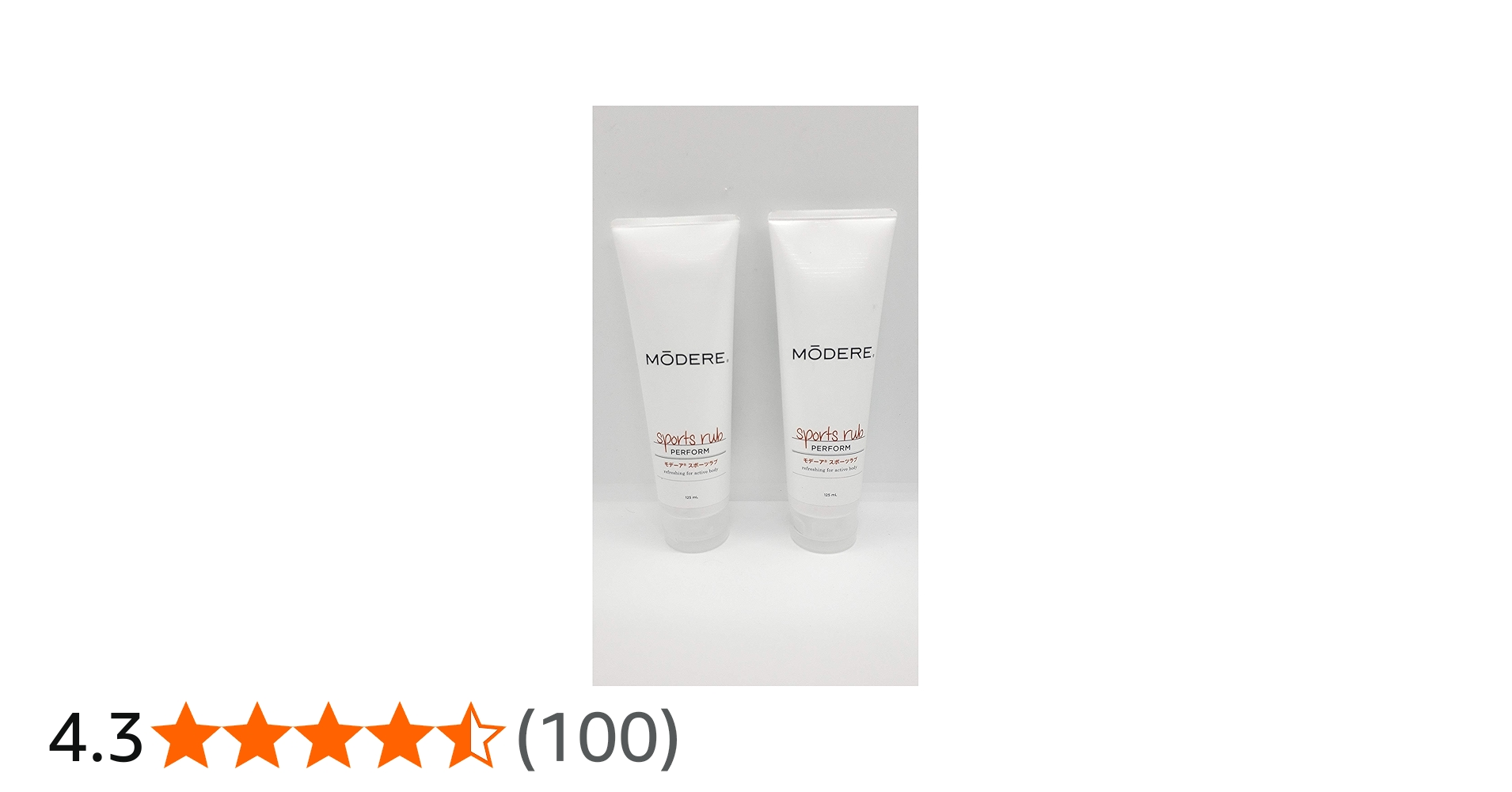 Amazon.co.jp: 2本セット モデーア スポーツラブ 125mL 201908 (ab