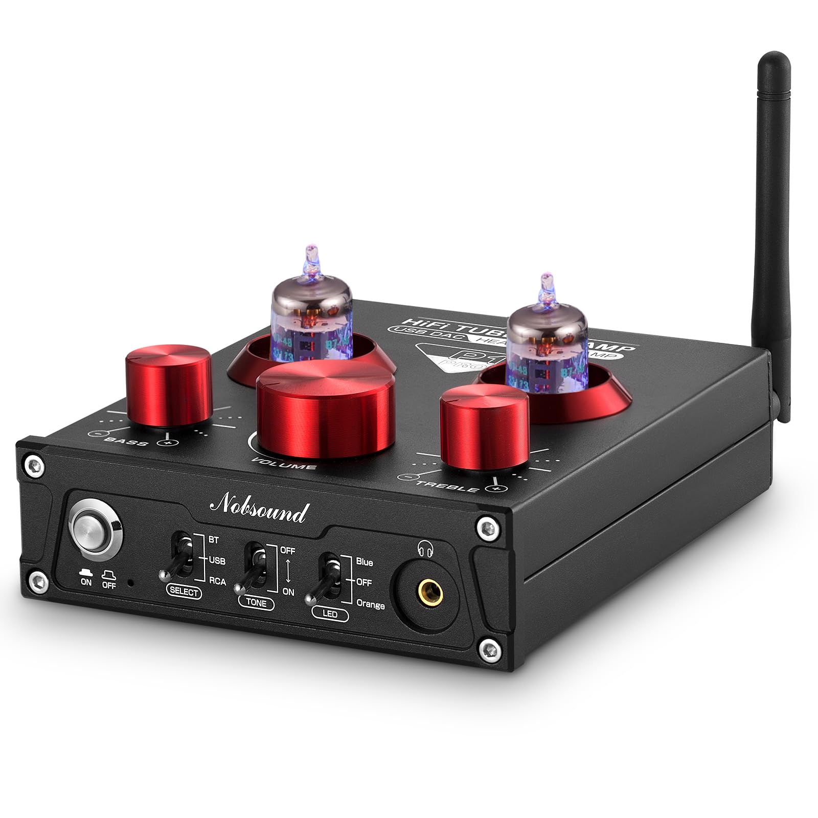 Amazon | Nobsound GE5725W Vacuum Tube Preamplifier: HiFi真空管