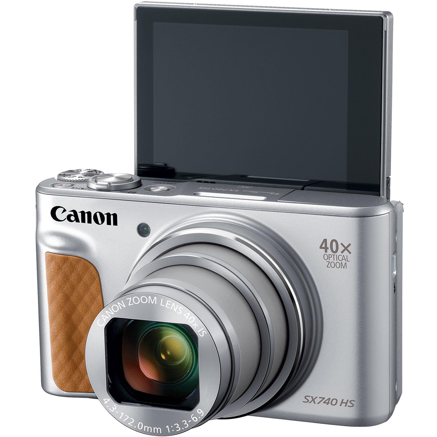 Amazon.com : Canon PowerShot SX740 HS Digital Camera (Silver) +