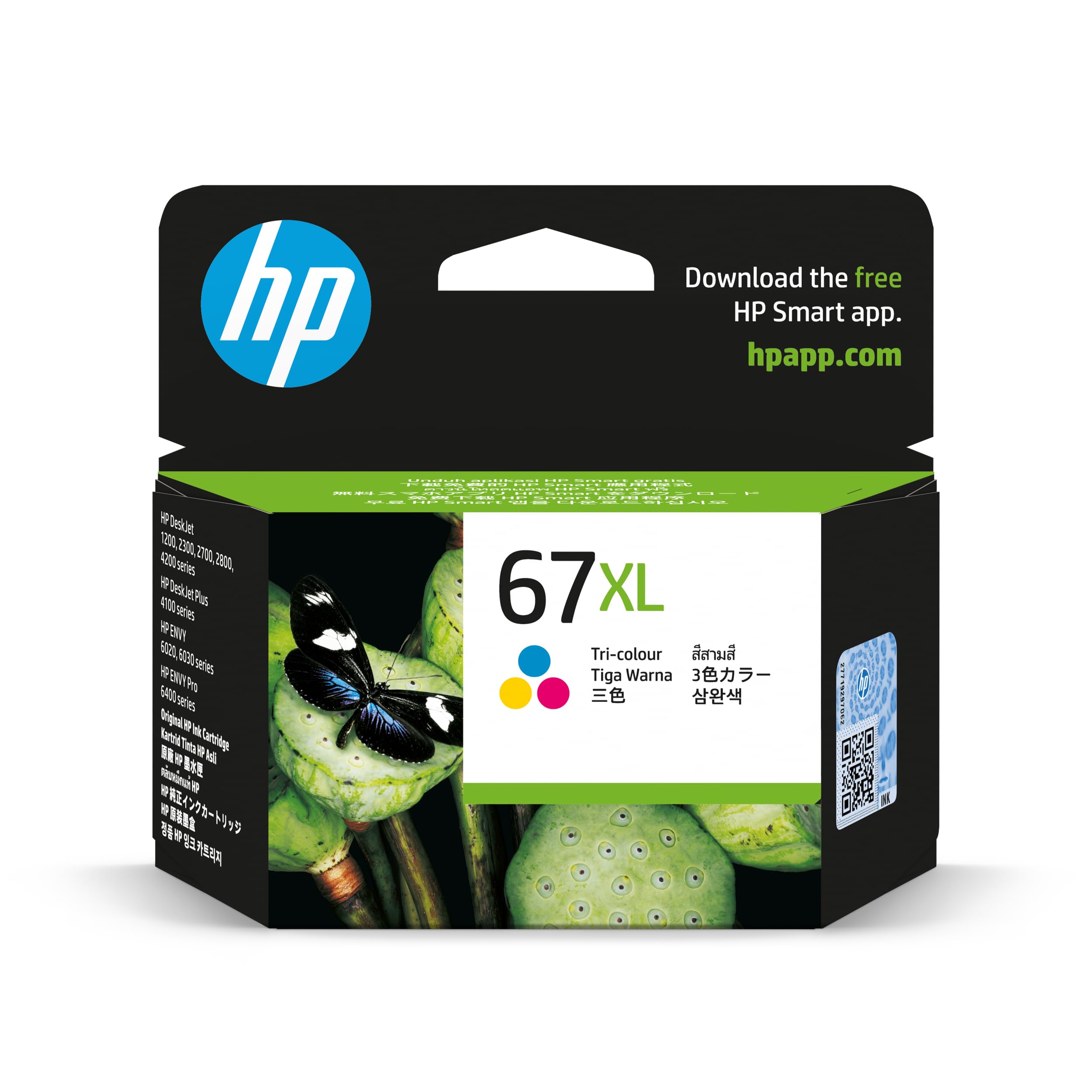 Amazon.co.jp: HP 67 XL 純正 インクカートリッジ カラー 増量 3YM58AA