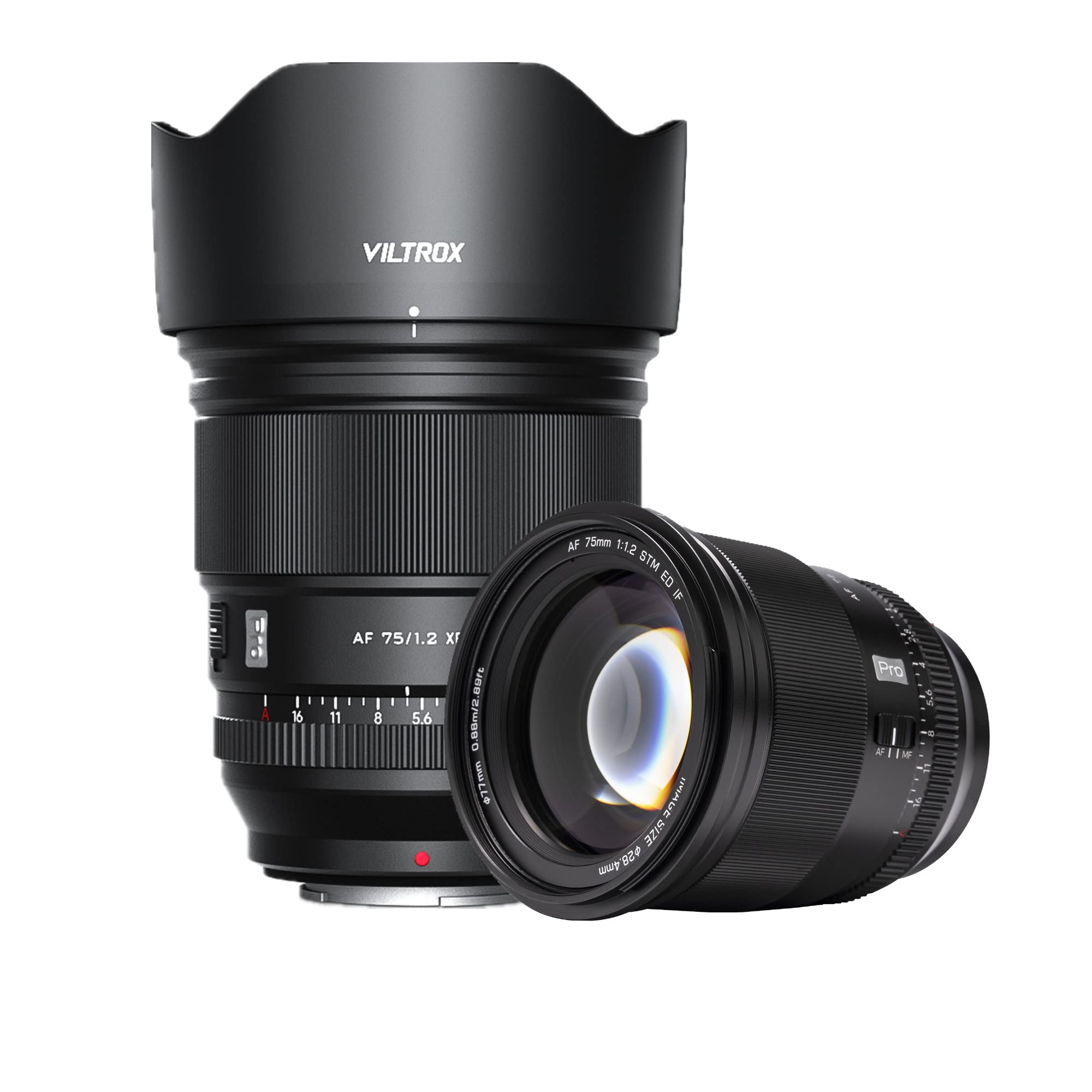 Amazon.co.jp: VILTROX AF 75mm F1.2 XF カメラレンズ 大口径 APS-C