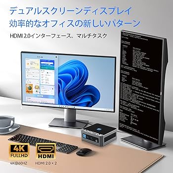 Amazon.co.jp: MOREFINE ミニPC N150 8GB DDR4 256GB SSD mini pc