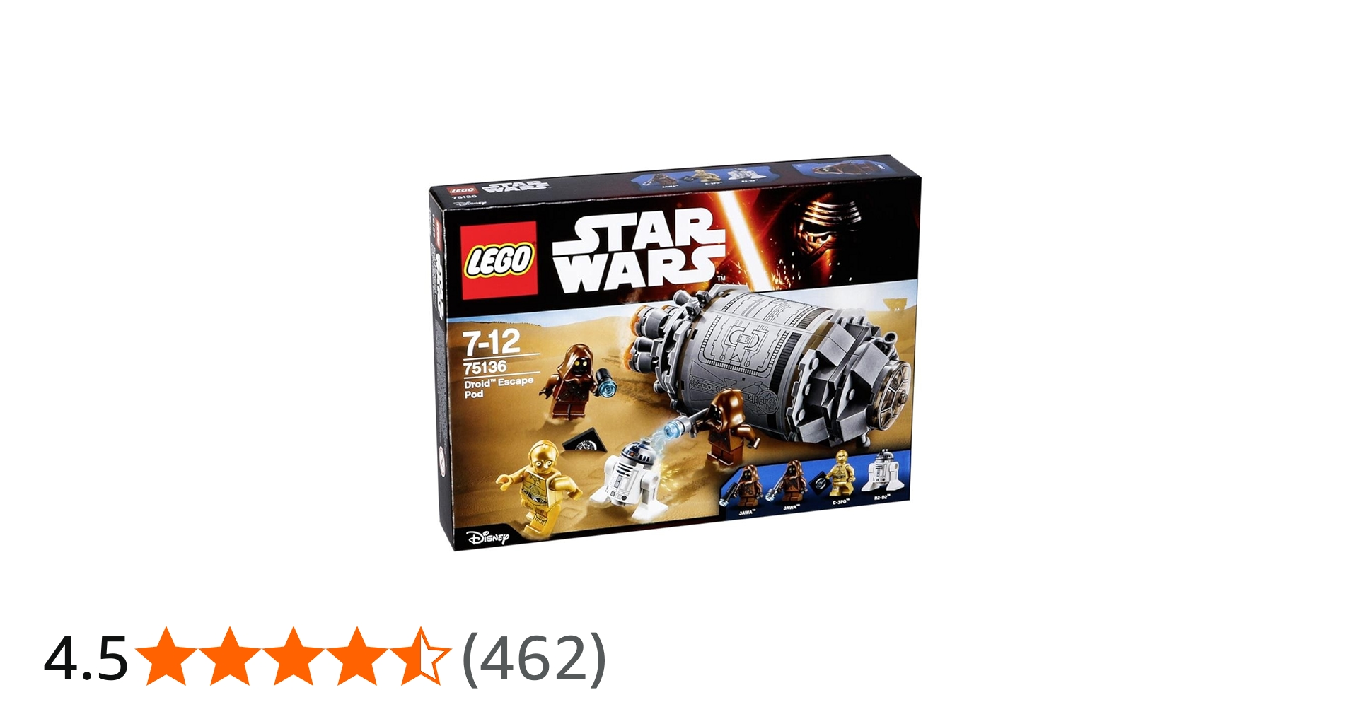 Amazon.co.jp: レゴ スター・ウォーズ ドロイドの脱出ポッド 75136