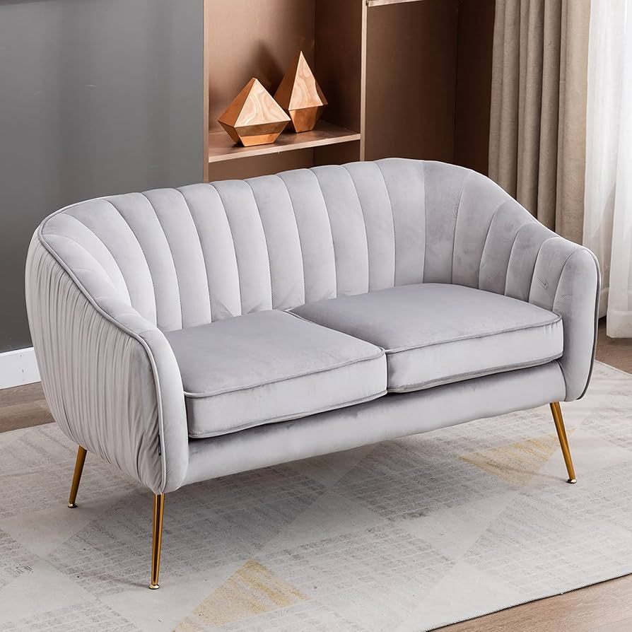 Amazon｜Altrobene 2人掛け ソファー ベルベット ソファ モダン