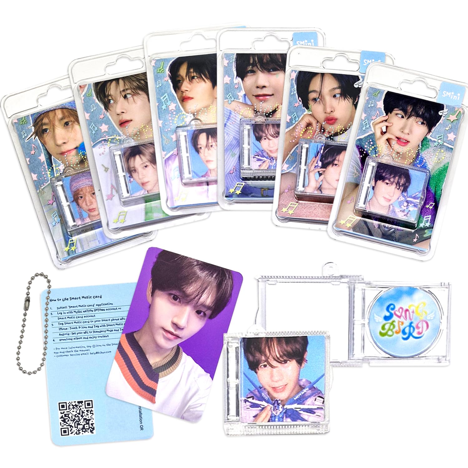 NCT WISH - 2nd Single album [Songbird] (SMini Ver.) Music NFC CD +