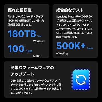 Amazon | 【NAS用HDD】Synology HAT3300-4T [4TB 3.5