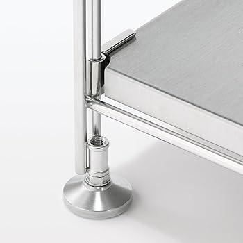 Amazon｜無印良品 ステンレスユニットシェルフ・ステンレス棚セット