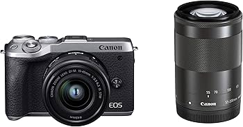 Amazon | Canon ミラーレス一眼カメラ EOS M6 Mark II ダブルズーム
