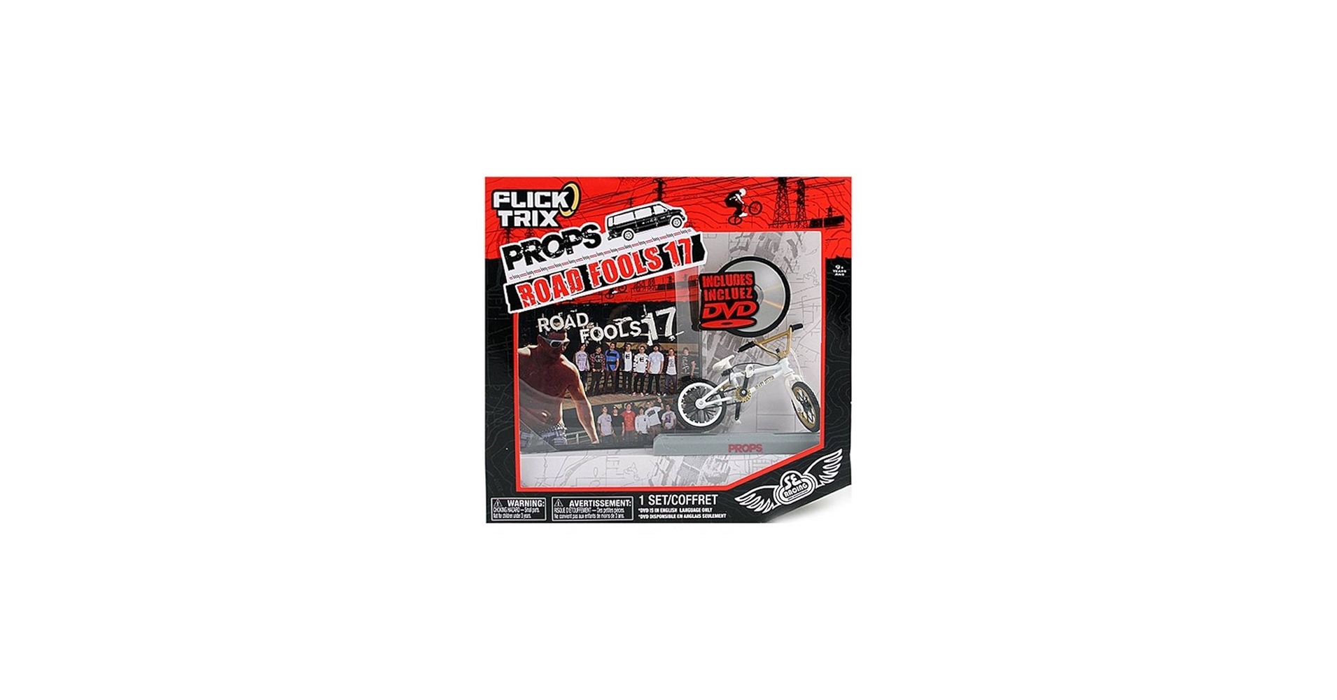 Amazon.com: Flick Trix Props Road Fools 17 [SE Racing BMX