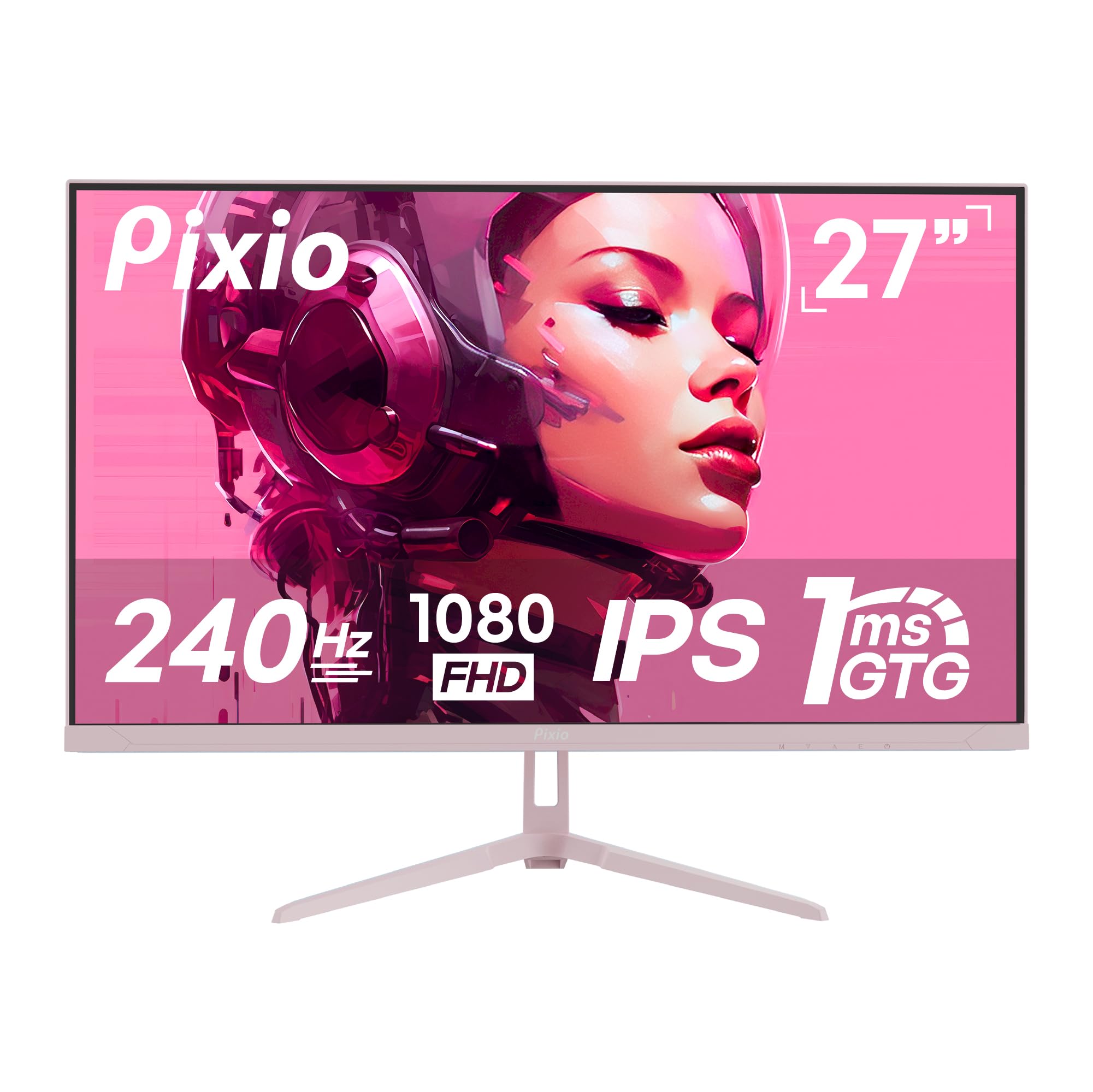 Amazon.com: Pixio PX279 Wave Pink 27 inch 240Hz Refresh Rate FHD