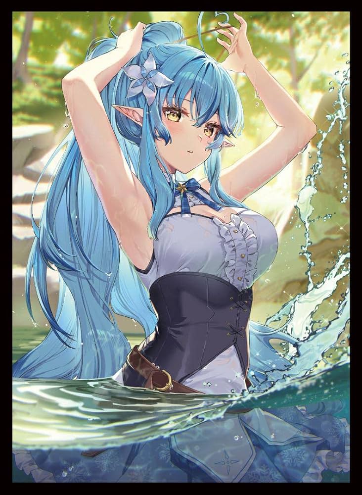 Amazon.co.jp: ホロライブ 雪花ラミィ スリーブ (3) : ホビー