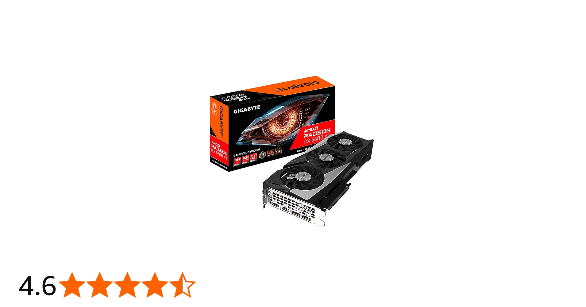 Amazon | Gigabyte Radeon RX 6600 XT Gaming OC PRO 8Gグラフィック