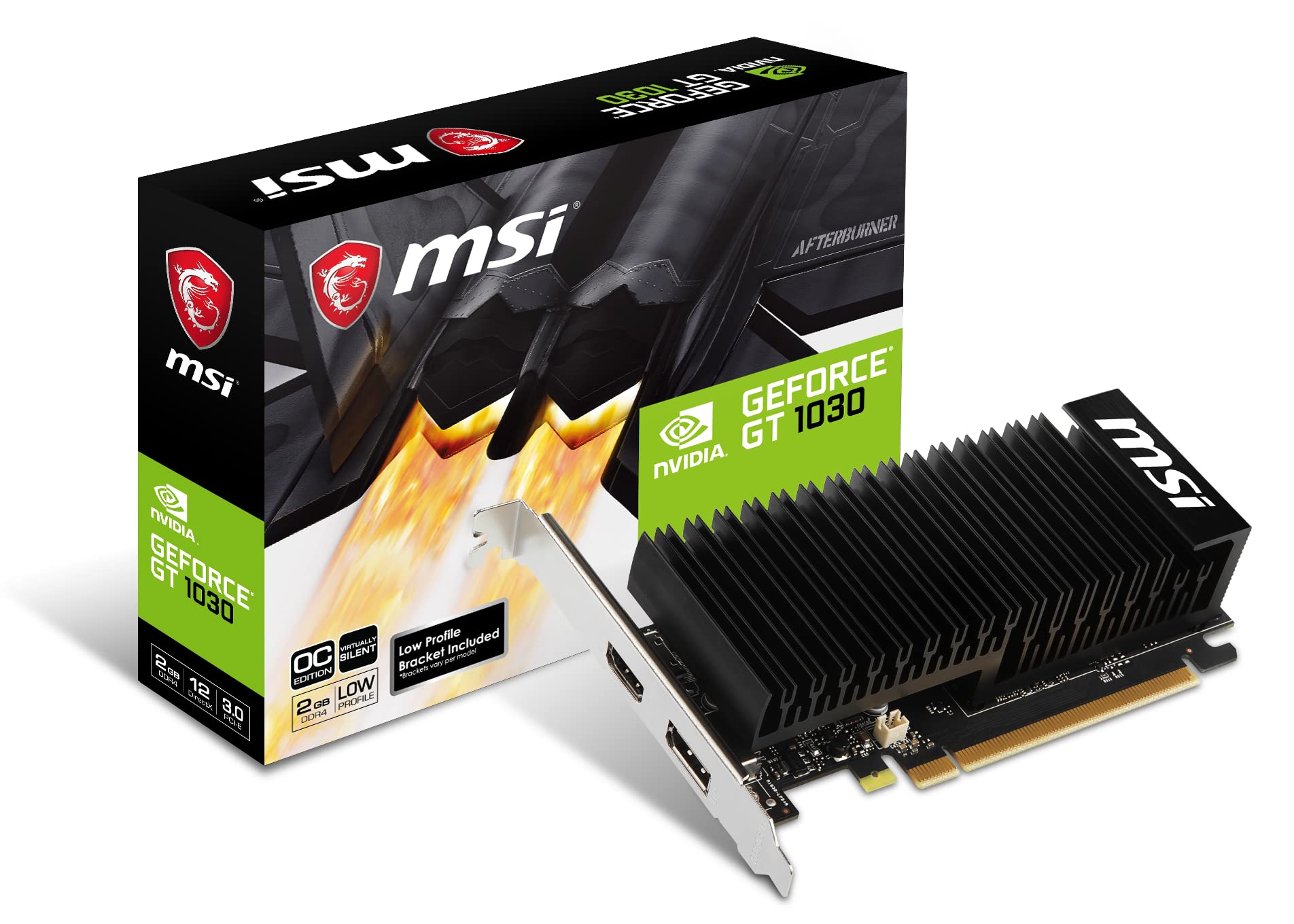 Amazon | NVIDIA GEFORCE GT 1030 2GHD 4 LP OC MSIグラフィックカード