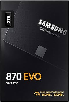 Amazon.com: Samsung Electronics 870 EVO 2TB 2.5 Inch SATA III