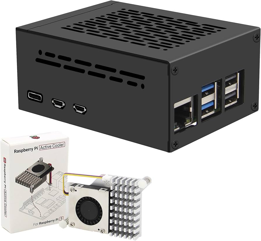 Amazon.co.jp: Geekworm Raspberry Pi 5 ケース、 ラズパイ公式