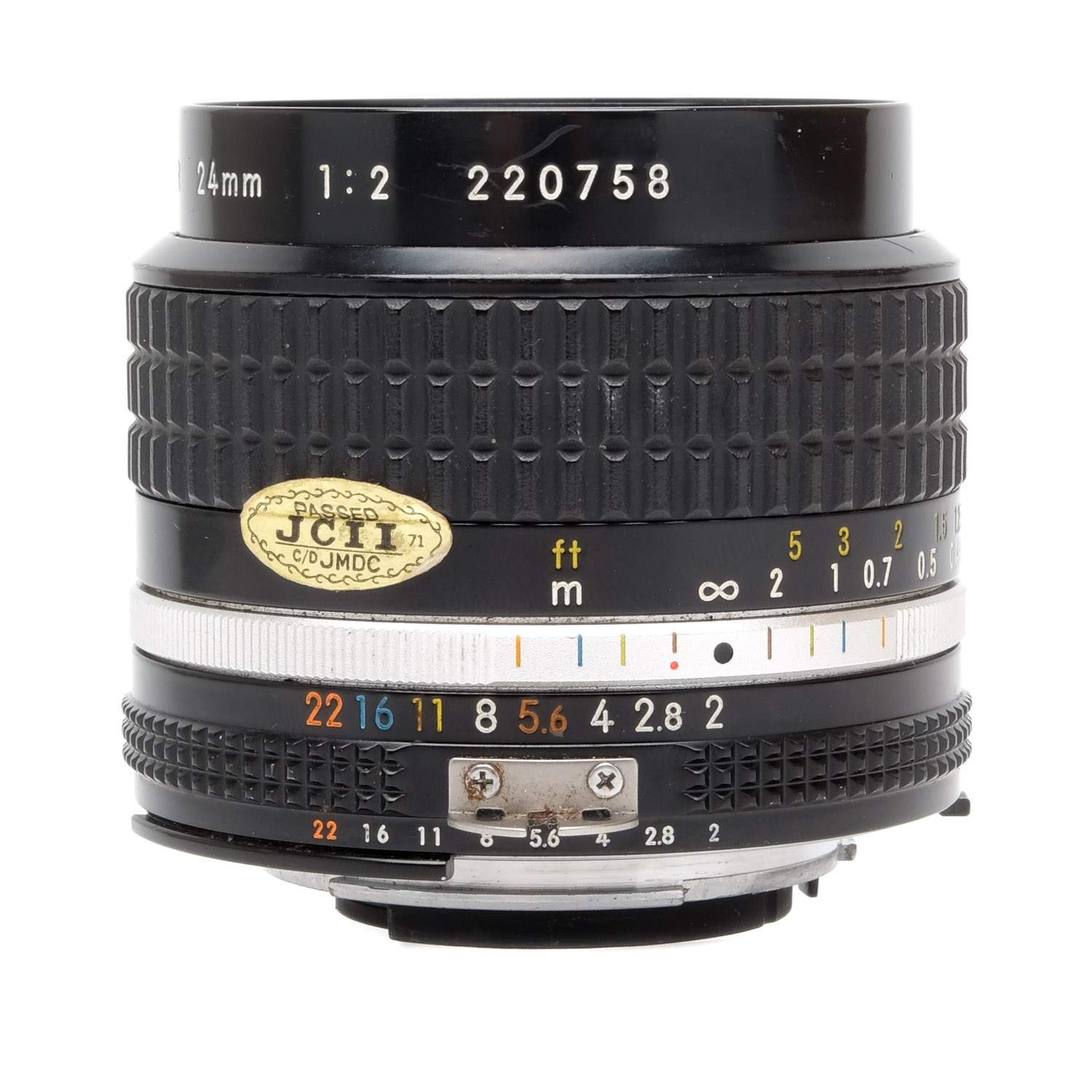 Amazon.com : Nikon 24mm f/2.0 Nikkor AI-S Manual Focus Lens for