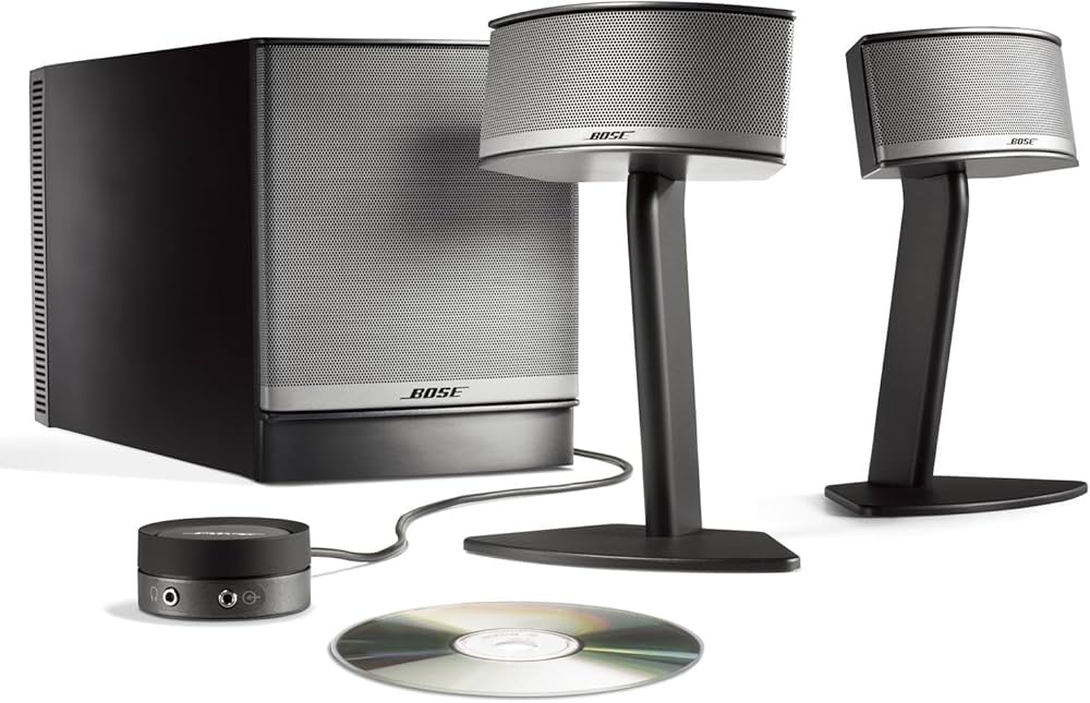 Bose Companion 5 Multimedia Speakers System (Graphite/Silver