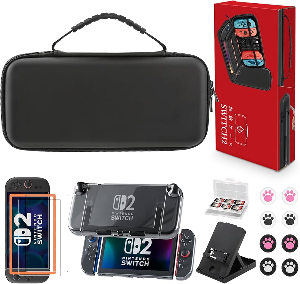 Amazon.co.jp: Switch 2 ケース 【16in1】セット ニンテンドー
