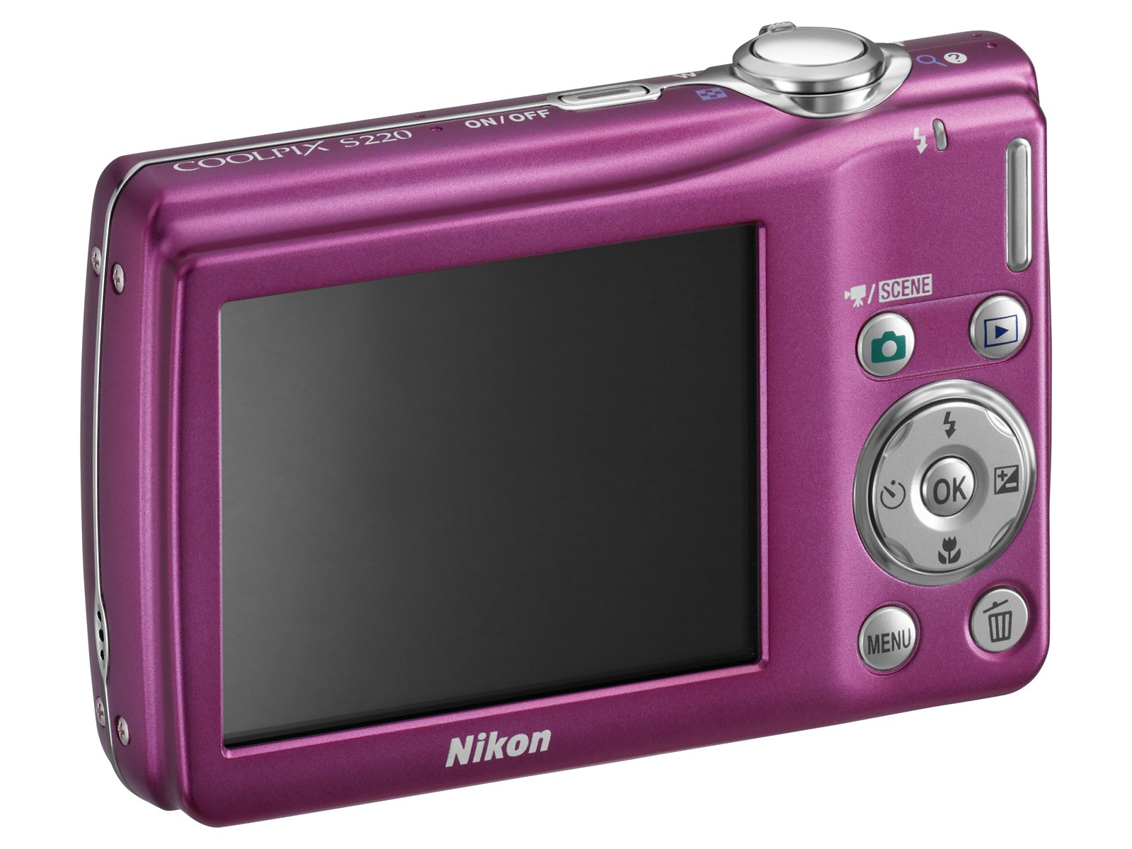 Amazon | Nikon デジタルカメラ COOLPIX (クールピクス) S220 ビビット