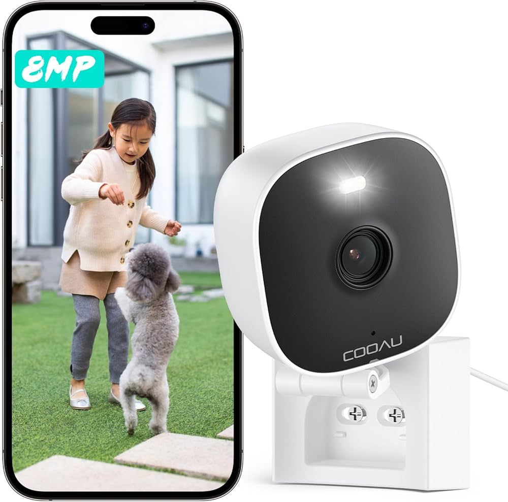 Amazon.co.jp: 【800万画素·5Gwifi超軽量】COOAU 防犯カメラ