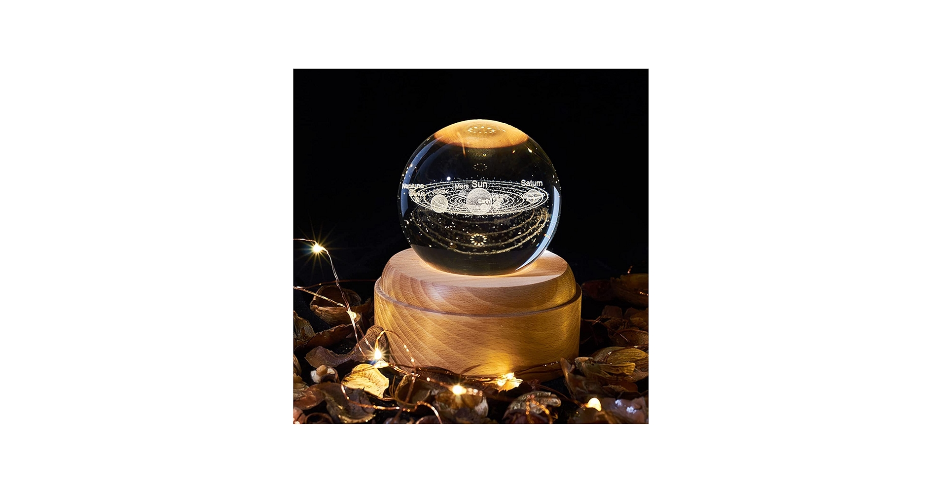 Amazon.co.jp: プロジェクション LED ナイトライト 3D クリスタル