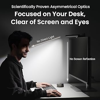 Amazon.com: BenQ ScreenBar Halo 2 LED Monitor Light Bar - Wireless