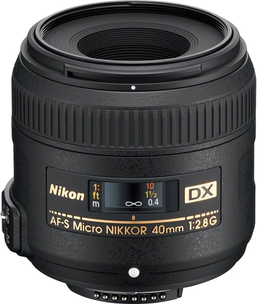 Amazon.com : Nikon AF-S DX Micro-NIKKOR 40mm f/2.8G Close-up Lens