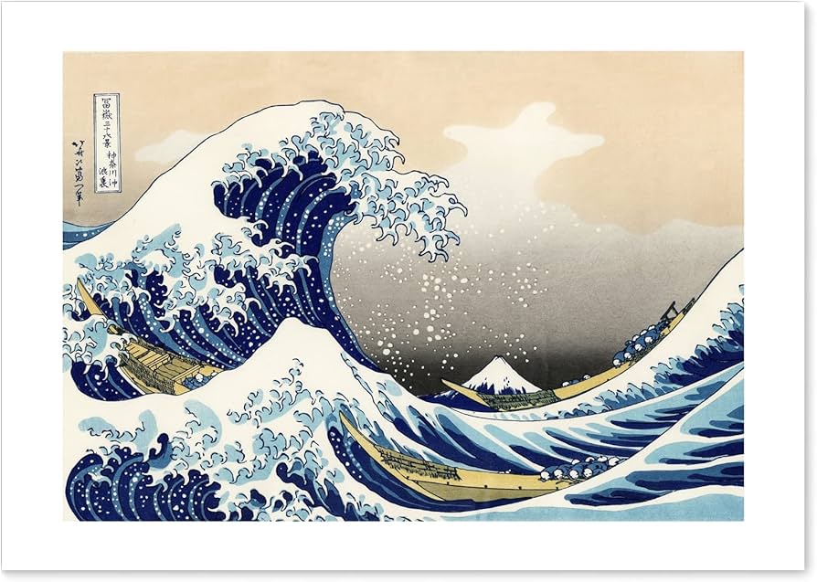 Amazon.co.jp: ポスター A3サイズ 絵画 (日本製) 日本画 インテリア