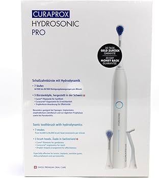 Amazon.com: Curaprox Hydrosonic Pro Sonic Toothbrush – for