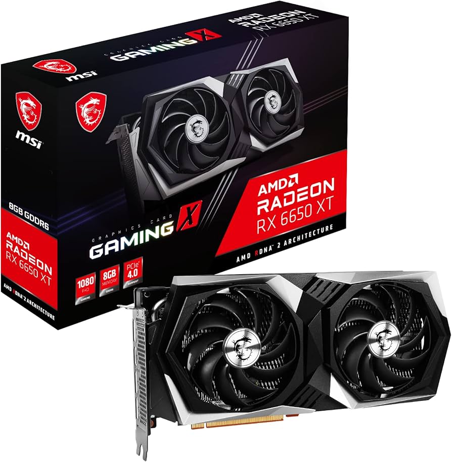 Amazon.com: msi Gaming Radeon RX 6650 XT 128-bit 8GB GDDR6 DP/HDMI