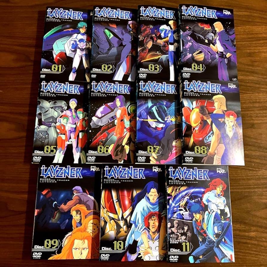 Amazon.co.jp: 蒼き流星 SPT レイズナー DVD 全11巻 全巻セット 井上