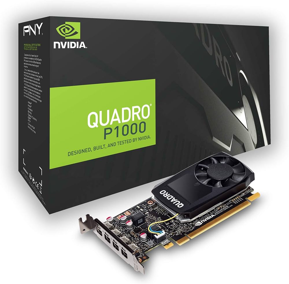 Amazon | PNY Quadro P1000 DVI 4GB GDDR5。 | ピーエヌワイ(PNY