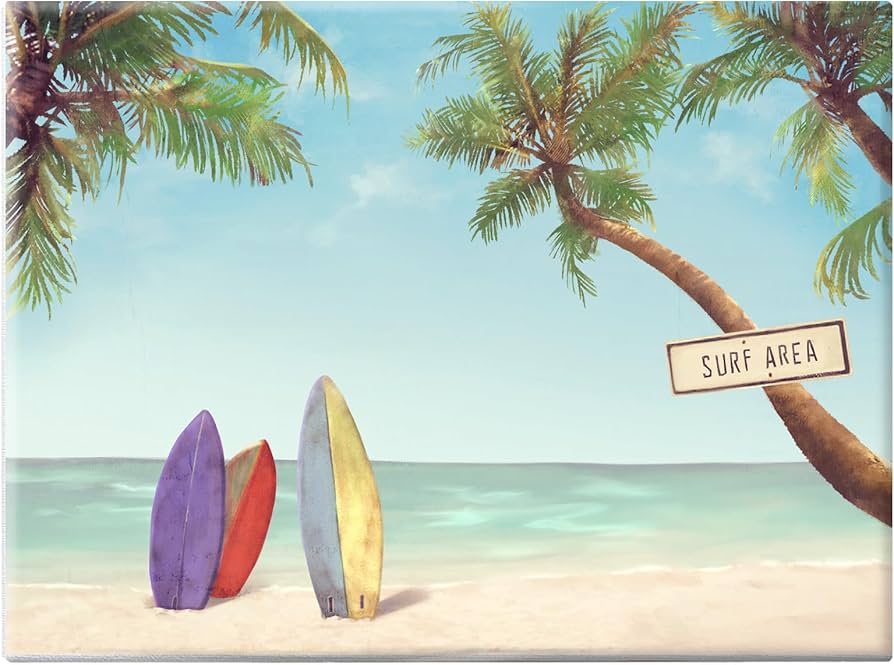 Amazon.co.jp: BC1 海の絵 キャンバス アート パネル ビーチ 夏 サマー