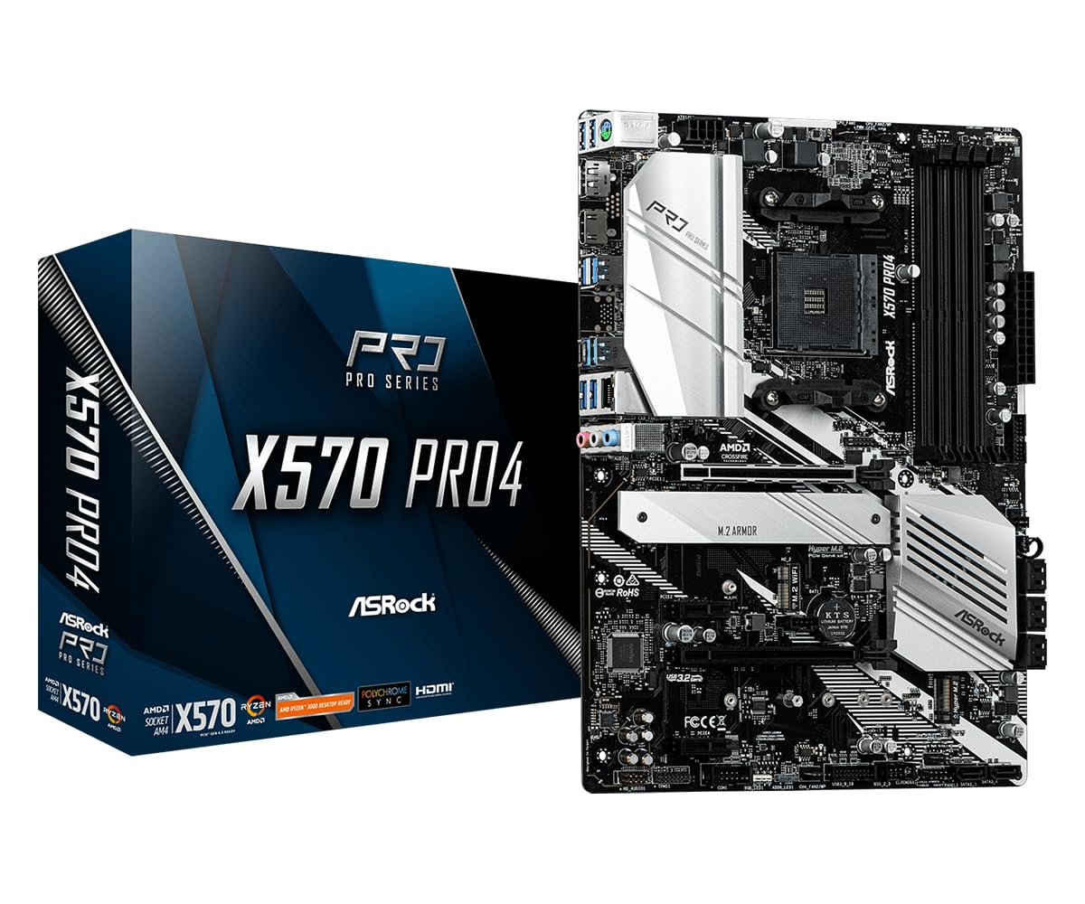 Amazon | ASRock マザーボード X570 Pro4 AMD Ryzen 5000 シリーズ CPU