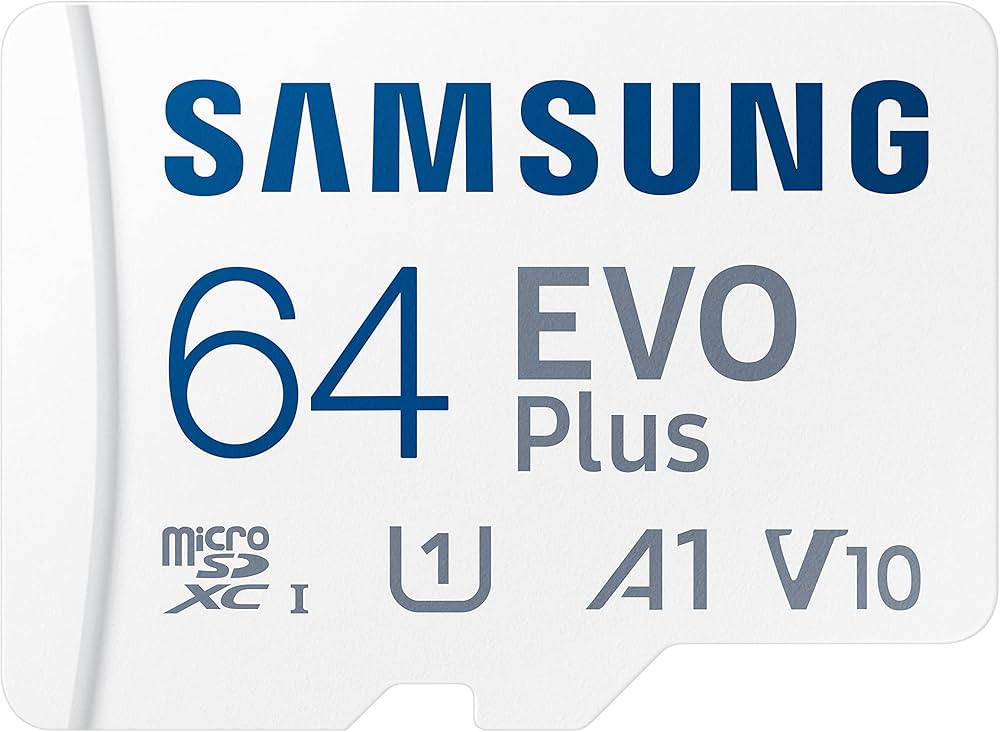 Amazon | Samsung EVO Plus マイクロSDカード 64GB microSDXC UHS-I U1
