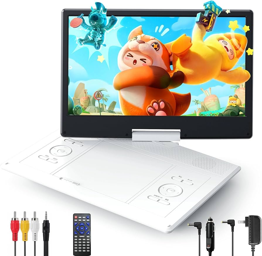 Amazon.co.jp: Surfola ポータブルDVDプレーヤー 16.9型 CDプレーヤー