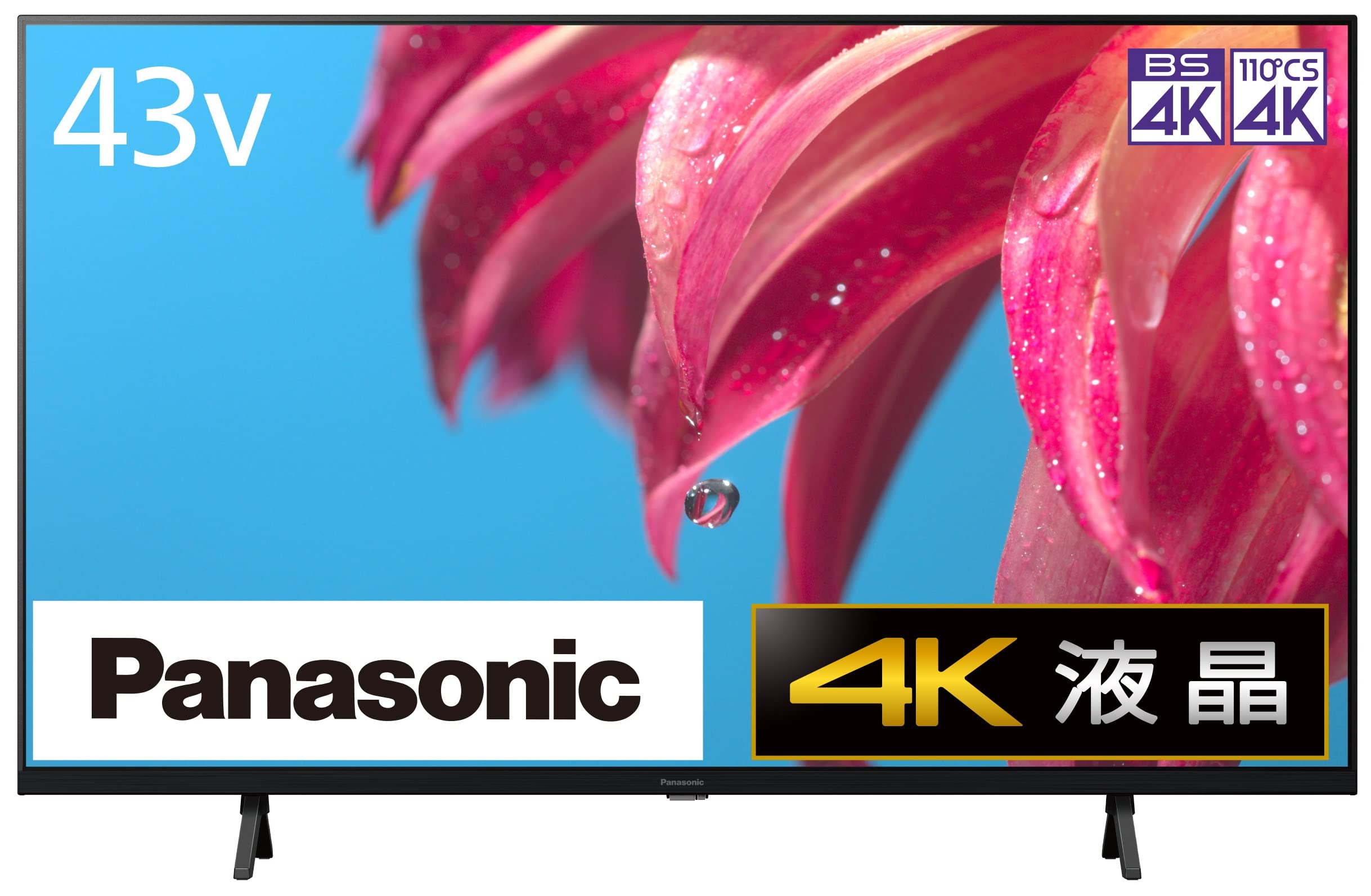 Amazon | パナソニック 43V型 4Kダブルチューナー内蔵 液晶テレビ TH