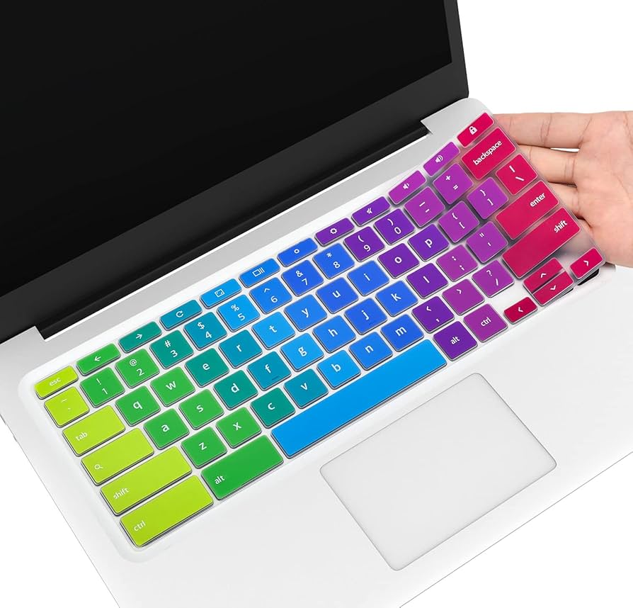 Amazon.com: Colorful Lenovo Chromebook Keyboard Cover for Lenovo