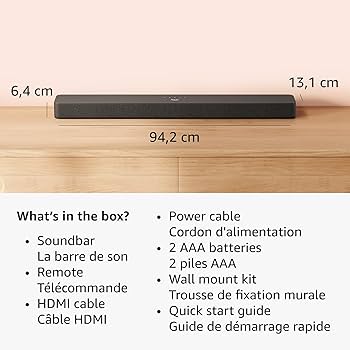 Fire TV Soundbar Plus | Amazon