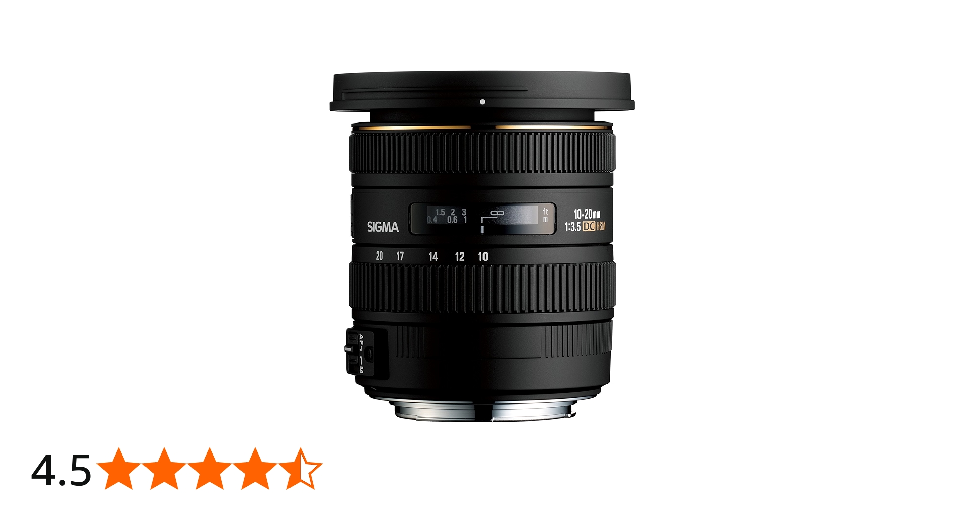 Sigma 10-20mm f/3.5 EX DC HSM ELD SLD Aspherical Super Wide Angle