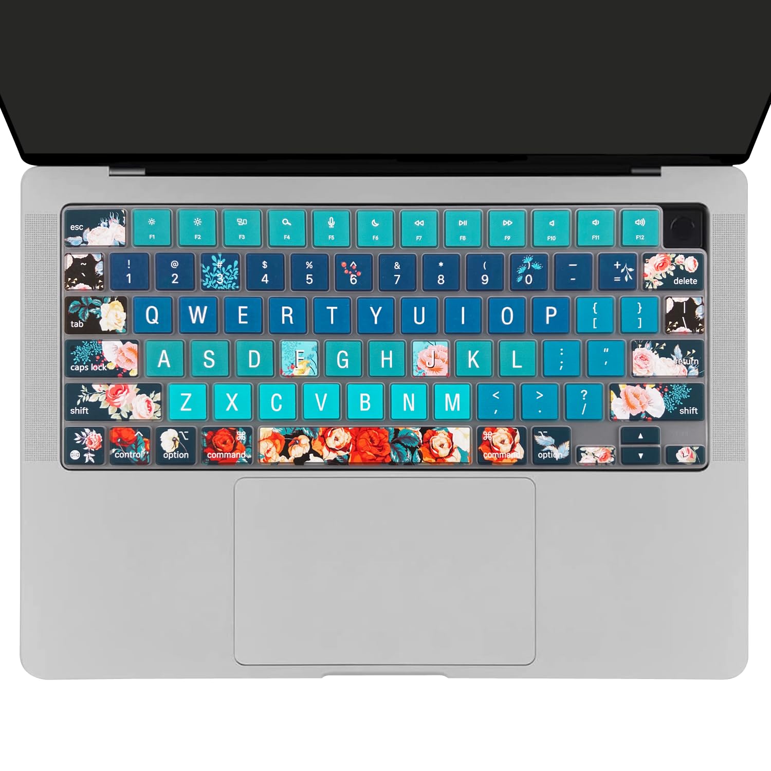 WSLUCKO Keyboard Cover Skin for 2021-2023 MacBook Pro 14''/16