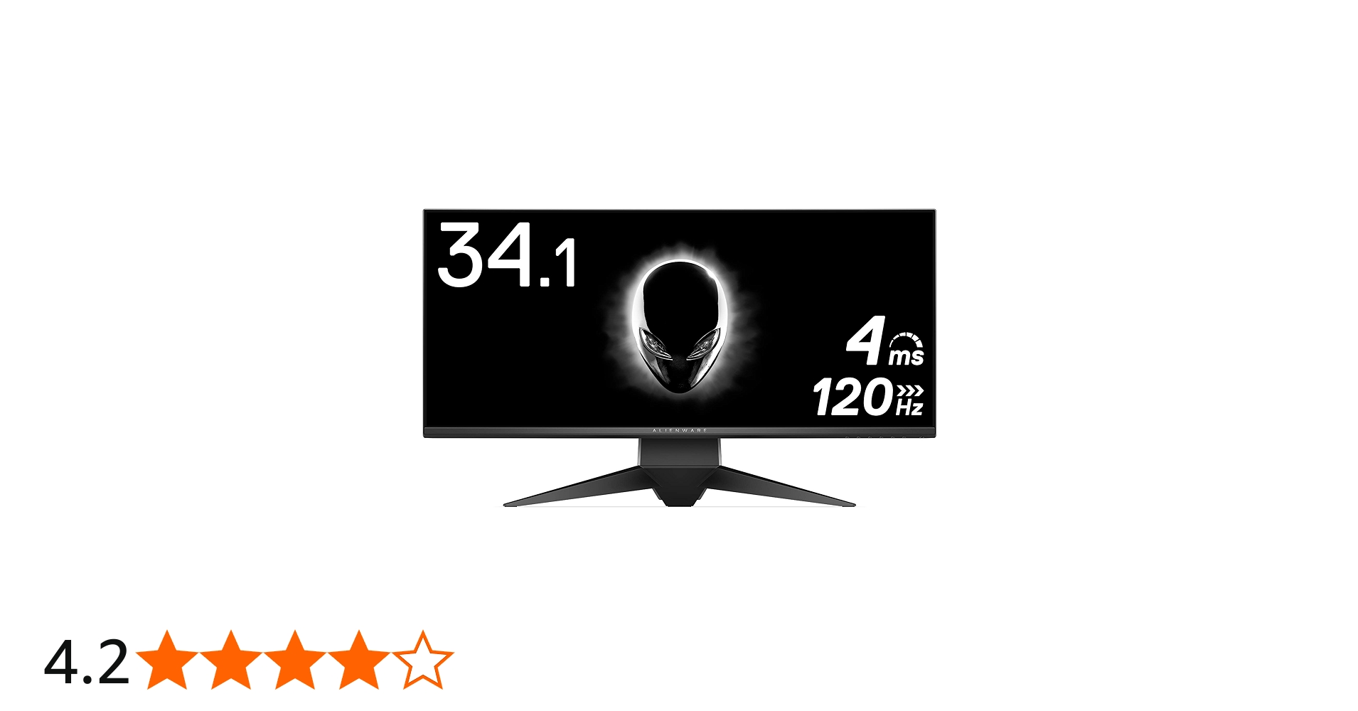 Amazon.co.jp: ALIENWARE ゲーミングモニター 34.1インチ AW3418DW(3