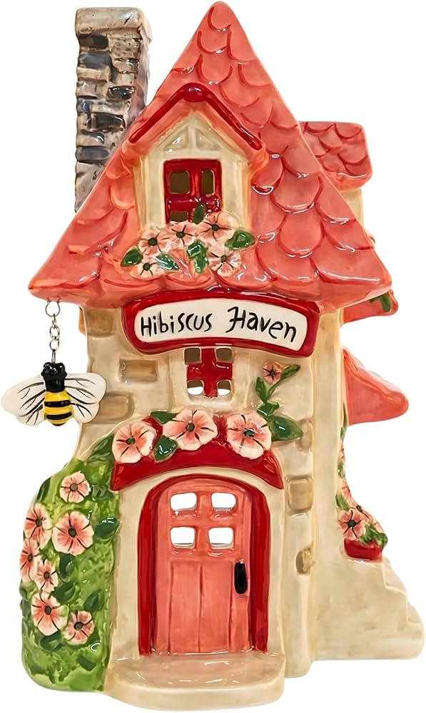 Amazon.com: Blue Sky Clayworks Hibiscus Haven Bumble Bee Candle